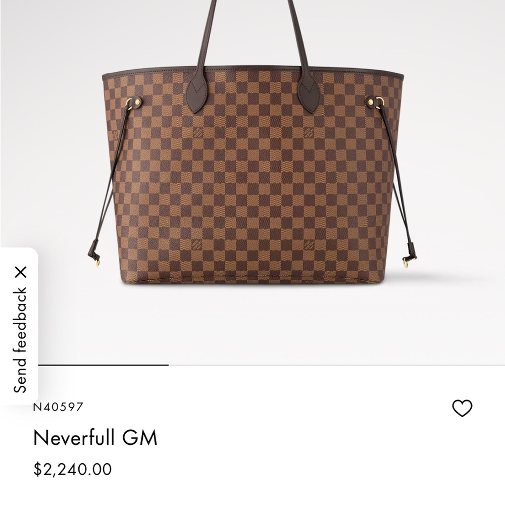 Louis Vuitton Damier Ebene Tote - Picture 2 of 13